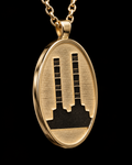 Gold Poolbeg Pendant