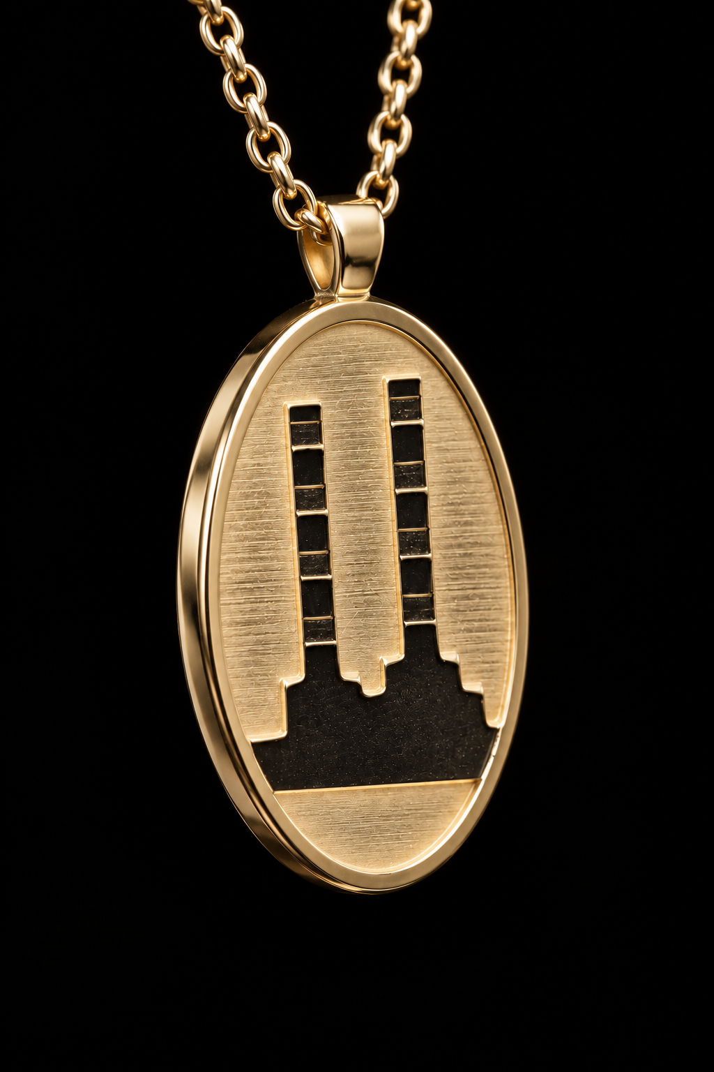 Gold Poolbeg Pendant