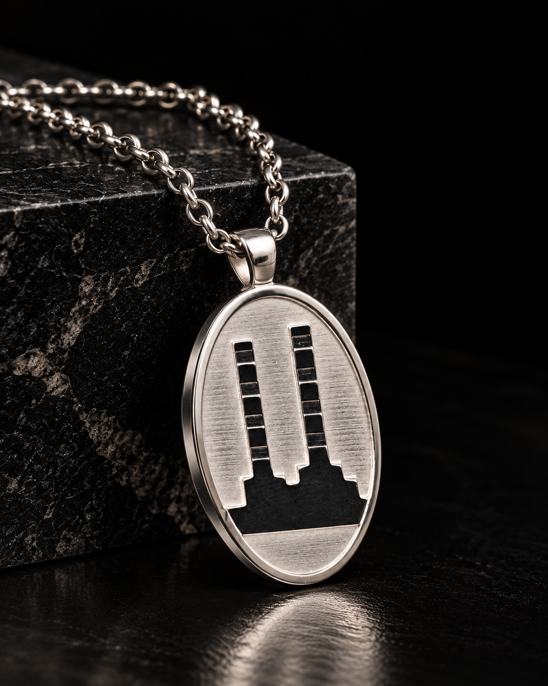 Silver Poolbeg Pendant